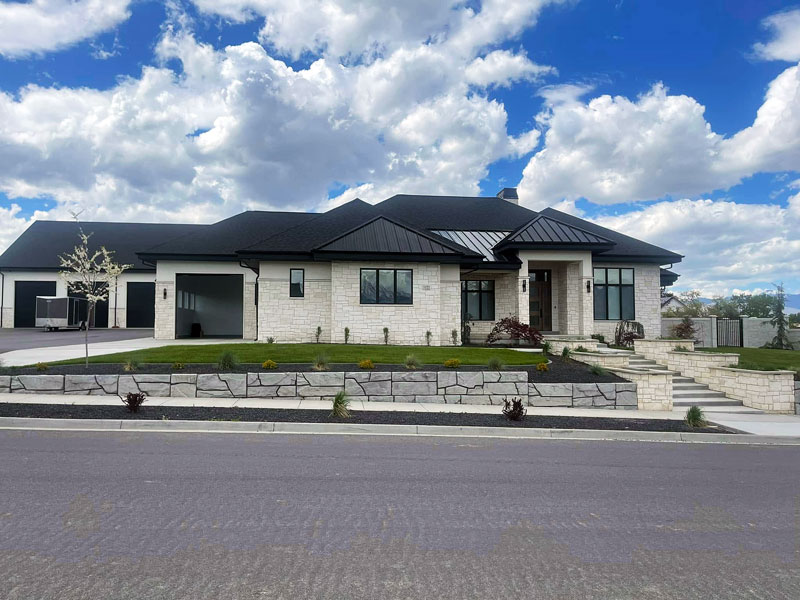 Home-exterior-Picture House exterior of home that has fantastic masonry work, stucco and gutters done by Latimer Plastering LLC