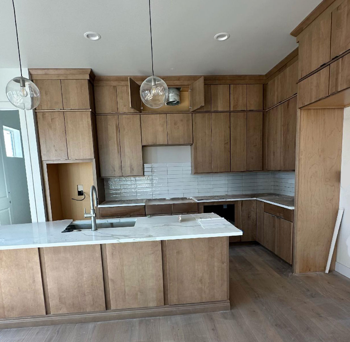 Kitchen-cabinets Modern rustic kitchen cabinets